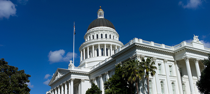 photo - The California State Capitol in downtown Sacramento, California Department of Water Resources